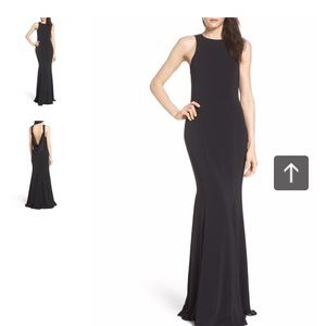 Jay Godfrey Armstrong black gown